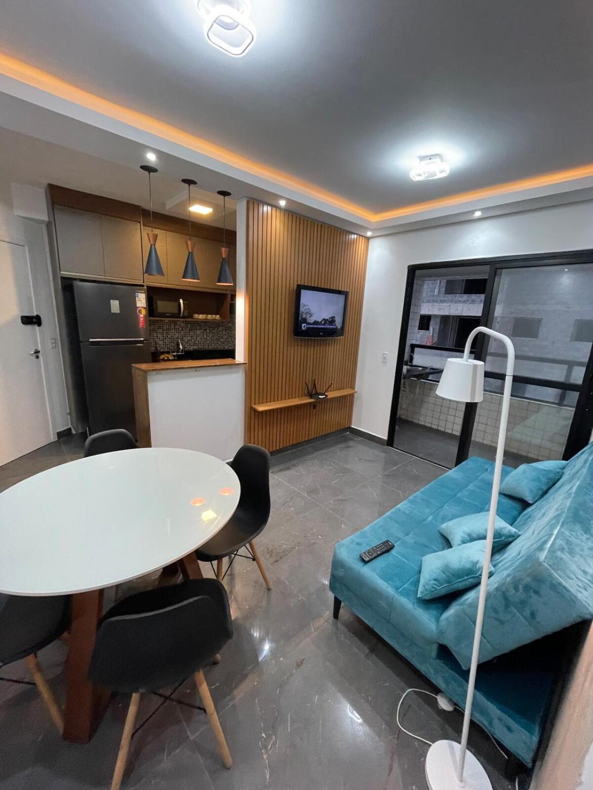 Апартаменты Habitat - Predio De Frente Pro Mar Прая-Гранди Экстерьер фото