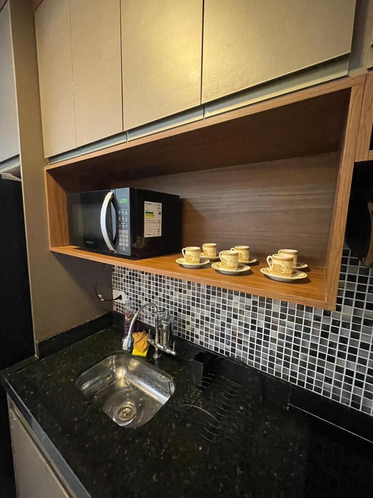 Апартаменты Habitat - Predio De Frente Pro Mar Прая-Гранди Экстерьер фото